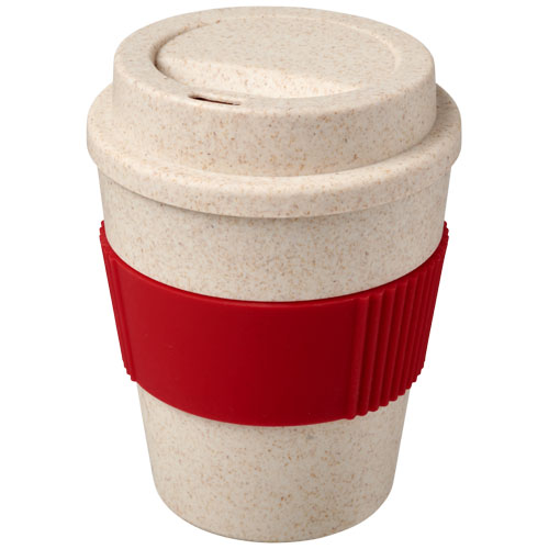 Oka 350 ml Wheat Straw Tumbler - Red