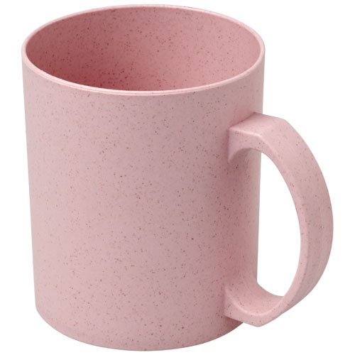 Pecos 350 ml Wheat Straw Mug - Magenta