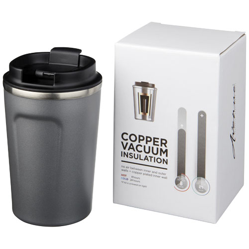 Thor 360 ml Leak-Proof Copper Vacuum Tumbler - Grey