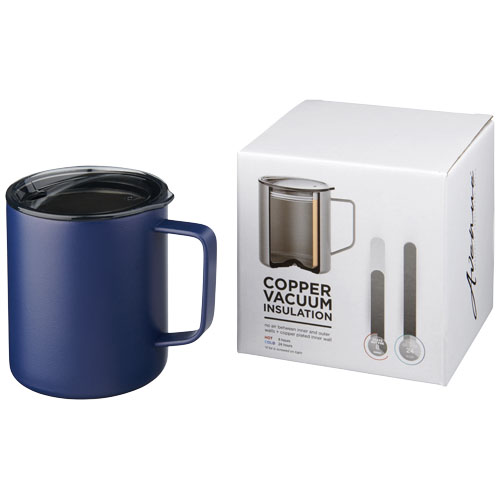 Rover 420 ml Copper Vacuum Insulated Mug - Navy