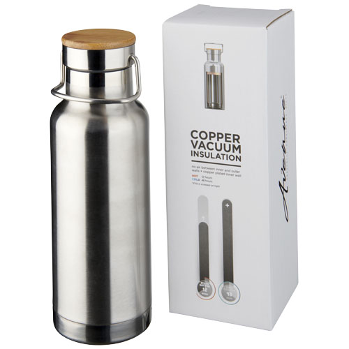 Thor 480 ml Copper Vacuum Insulated Sport Bottle - Silver