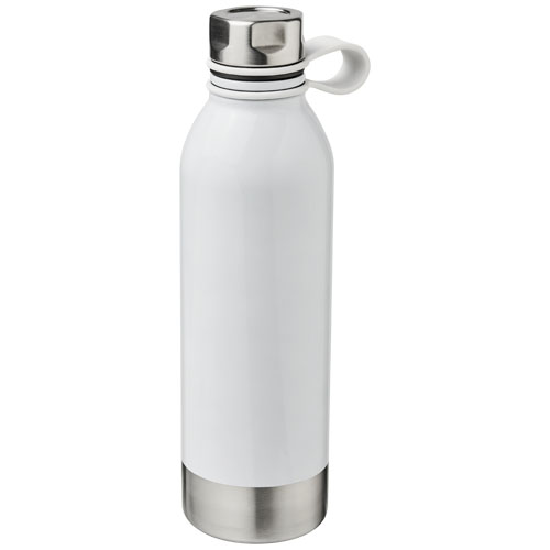 Perth 740 ml Stainless Steel Sport Bottle - White