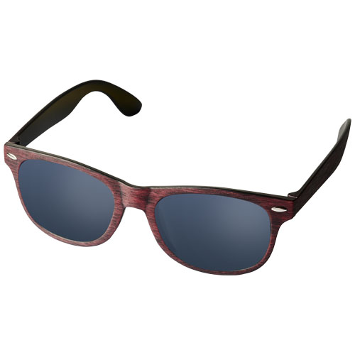 Sun Ray Sunglasses With Heathered Finish - Red