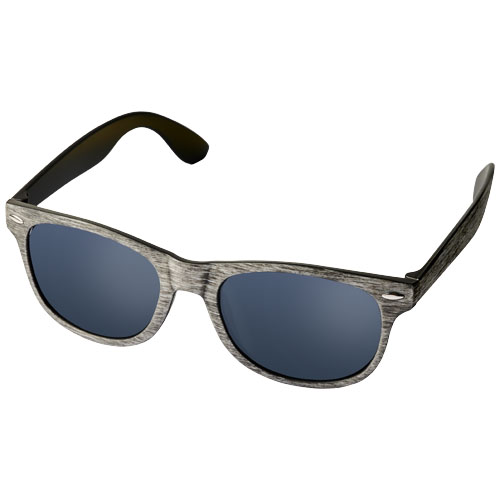 Sun Ray Sunglasses With Heathered Finish - Light Grey
