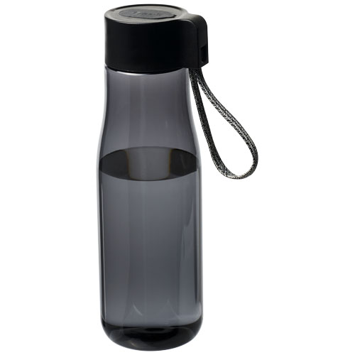 Ara 640 ml Tritan™ Sport Bottle With Charging Cable - Smoked