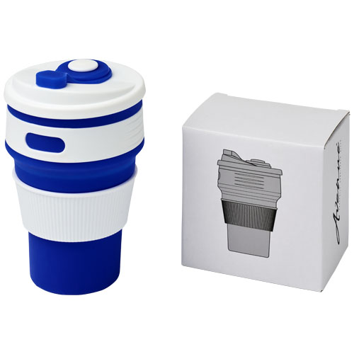 Cora 350 ml Collapsable Tumbler - Blue