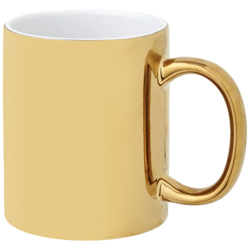 Gleam 350 ml Ceramic Mug - Gold