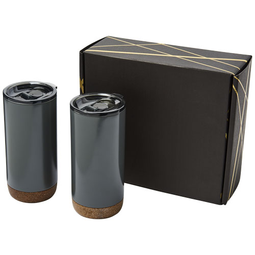 Valhalla Tumbler Copper Vacuum Insulated Gift Set - Grey
