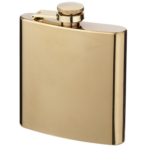 Elixer 175 ml Gold Hip Flask - Gold