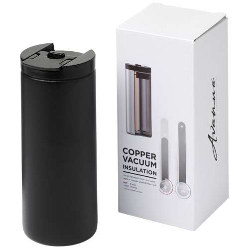Lebou 360 ml Copper Vacuum Insulated Tumbler - Black