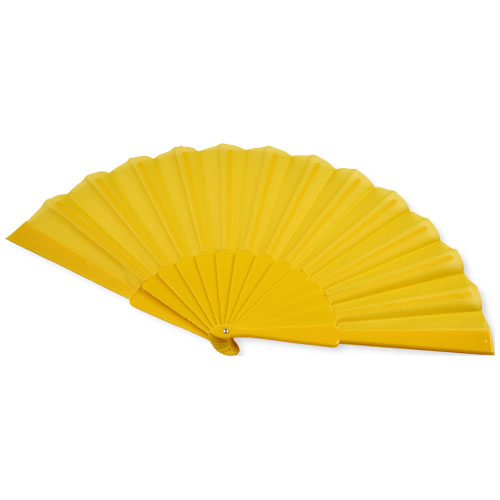 Maestral Foldable Handfan In Paper Box - Yellow
