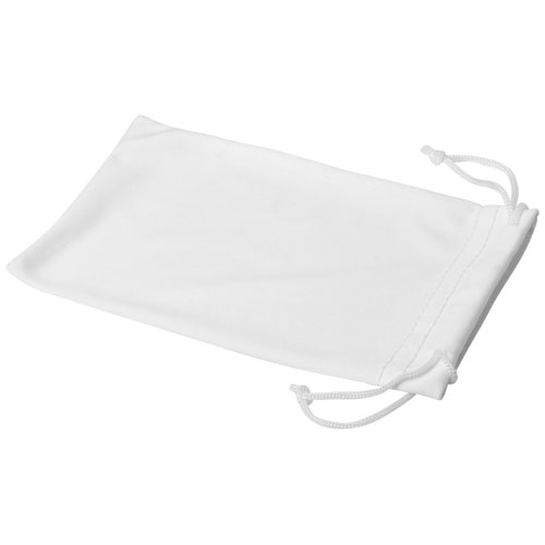 Clean Microfibre Pouch For Sunglasses - White