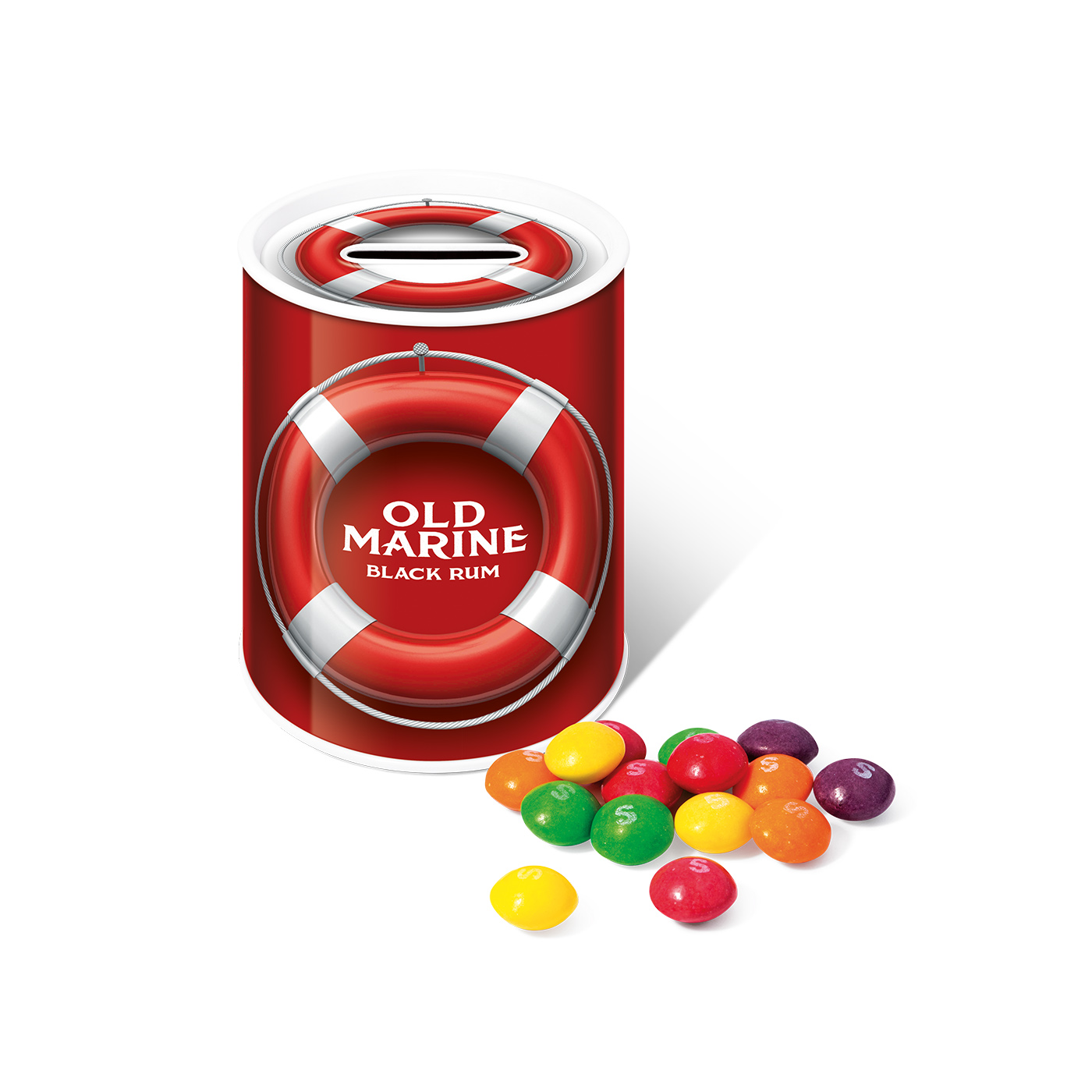 Money Tin - Skittles