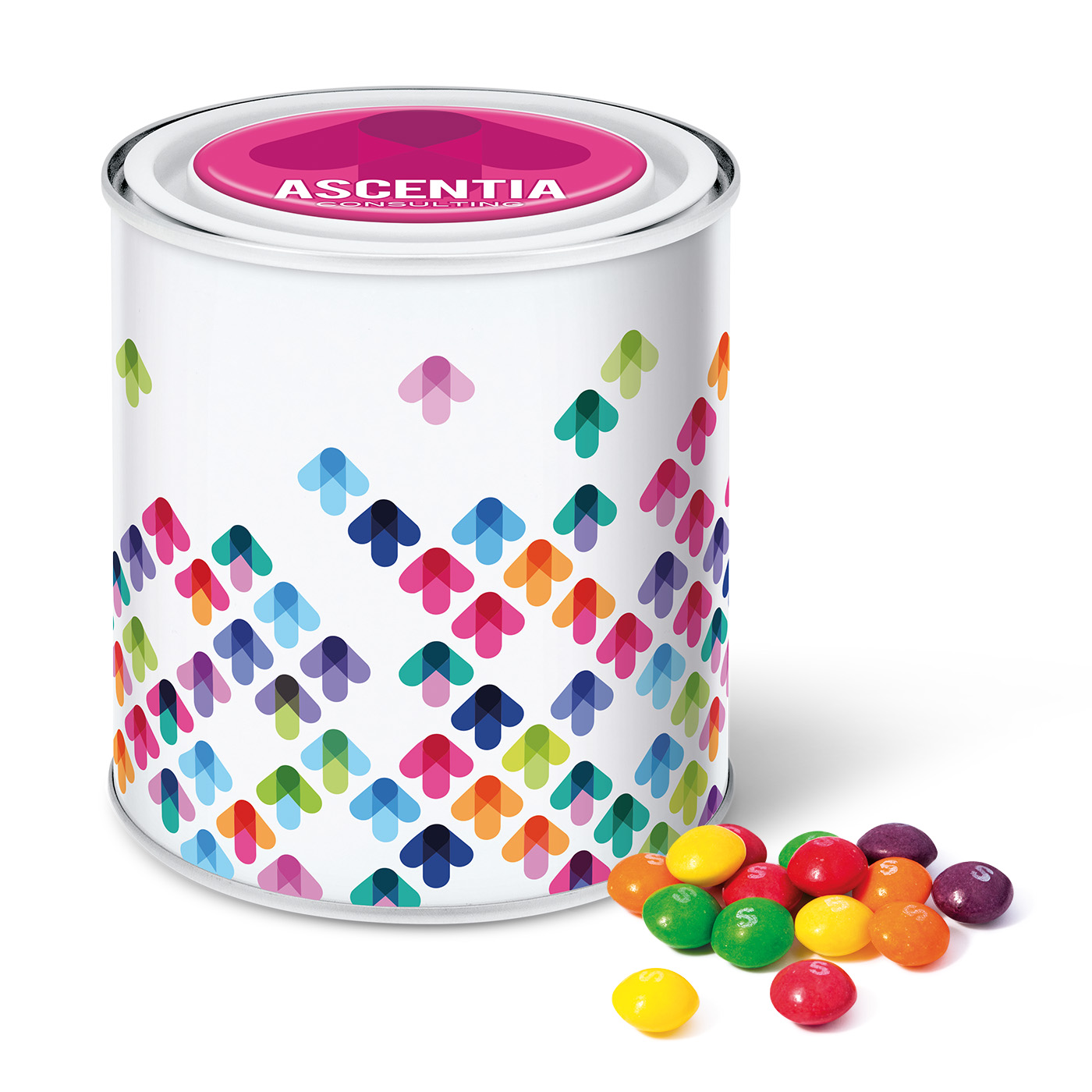 Large Paint Tin - Skittles