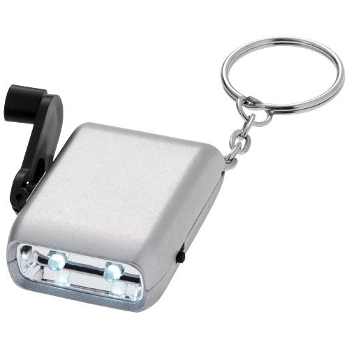 Carina Dual Led Keychain Light - Silver