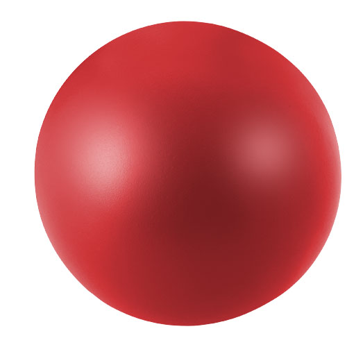Cool Round Stress Reliever - Red