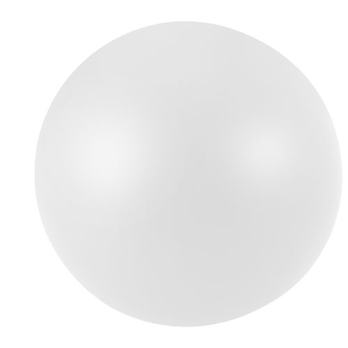 Cool Round Stress Reliever - White