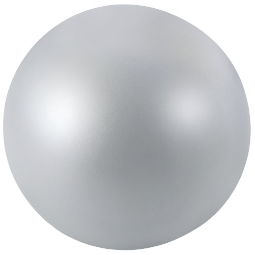 Cool Round Stress Reliever - Silver