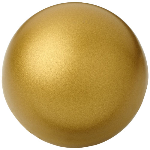 Cool Round Stress Reliever - Gold