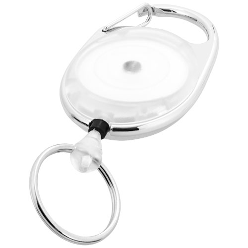 Gerlos Roller Clip Keychain - White