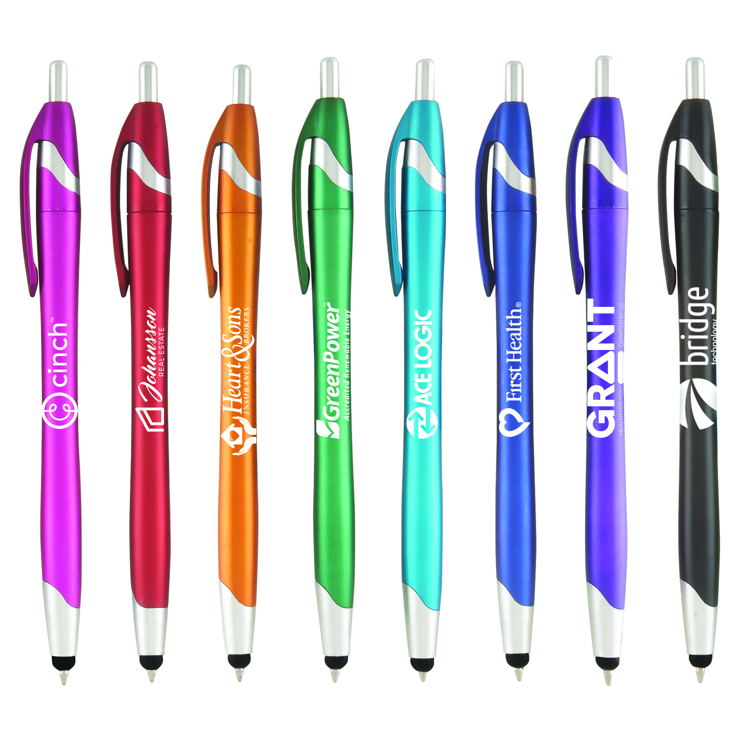 Stratus Metallic Stylus Pen