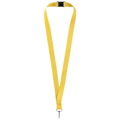 Lago Lanyard With Break-Away Closure - Yellow