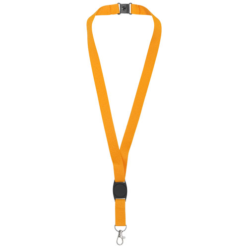 Gatto Lanyard With Break-Away Closure - Orange
