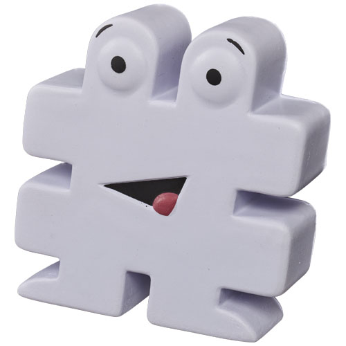 Hashtag Stress Reliever - White