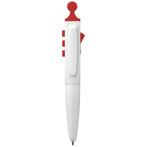 Fidget Flip And Click Ballpoint Pen - Red