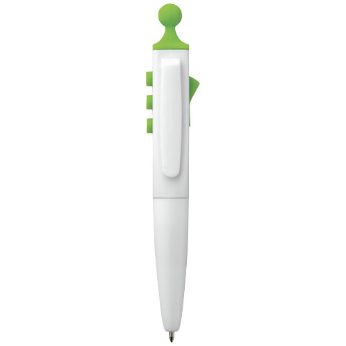 Fidget Flip And Click Ballpoint Pen - Lime Green