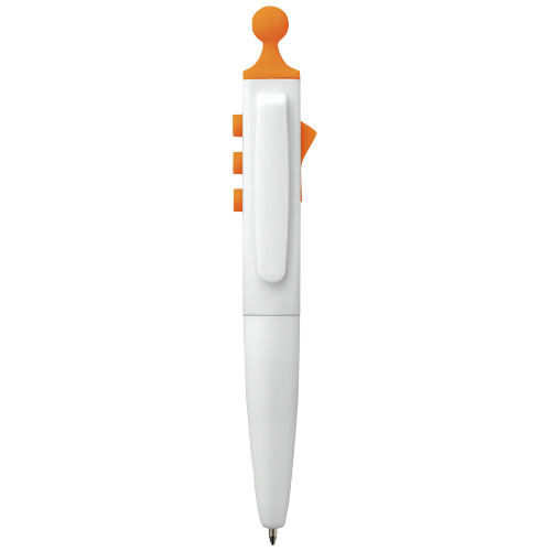 Fidget Flip And Click Ballpoint Pen - Orange