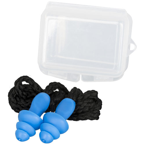 Bazz Reusable Noise Reduction Ear Plugs In Case - Royal Blue