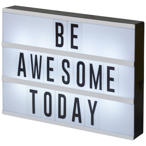 Cinema A4 Decorative Light Box - White