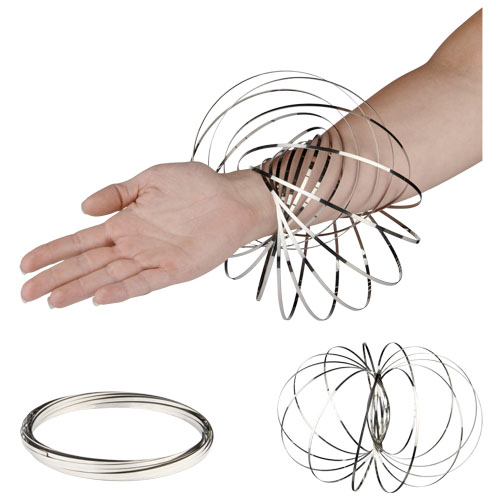 Agata Flow Ring Stress Reliever - Silver