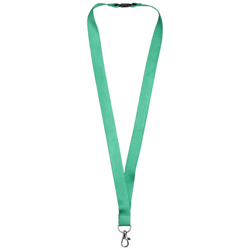 Julian Bamboo Lanyard With Safety Clip - Green