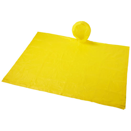 Paulus Foldable Poncho In Pouch - Yellow