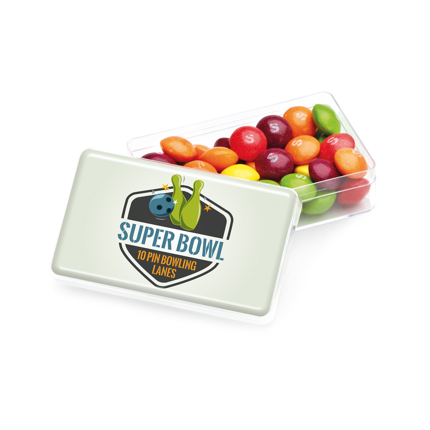 Maxi Rectangle Pot - Skittles