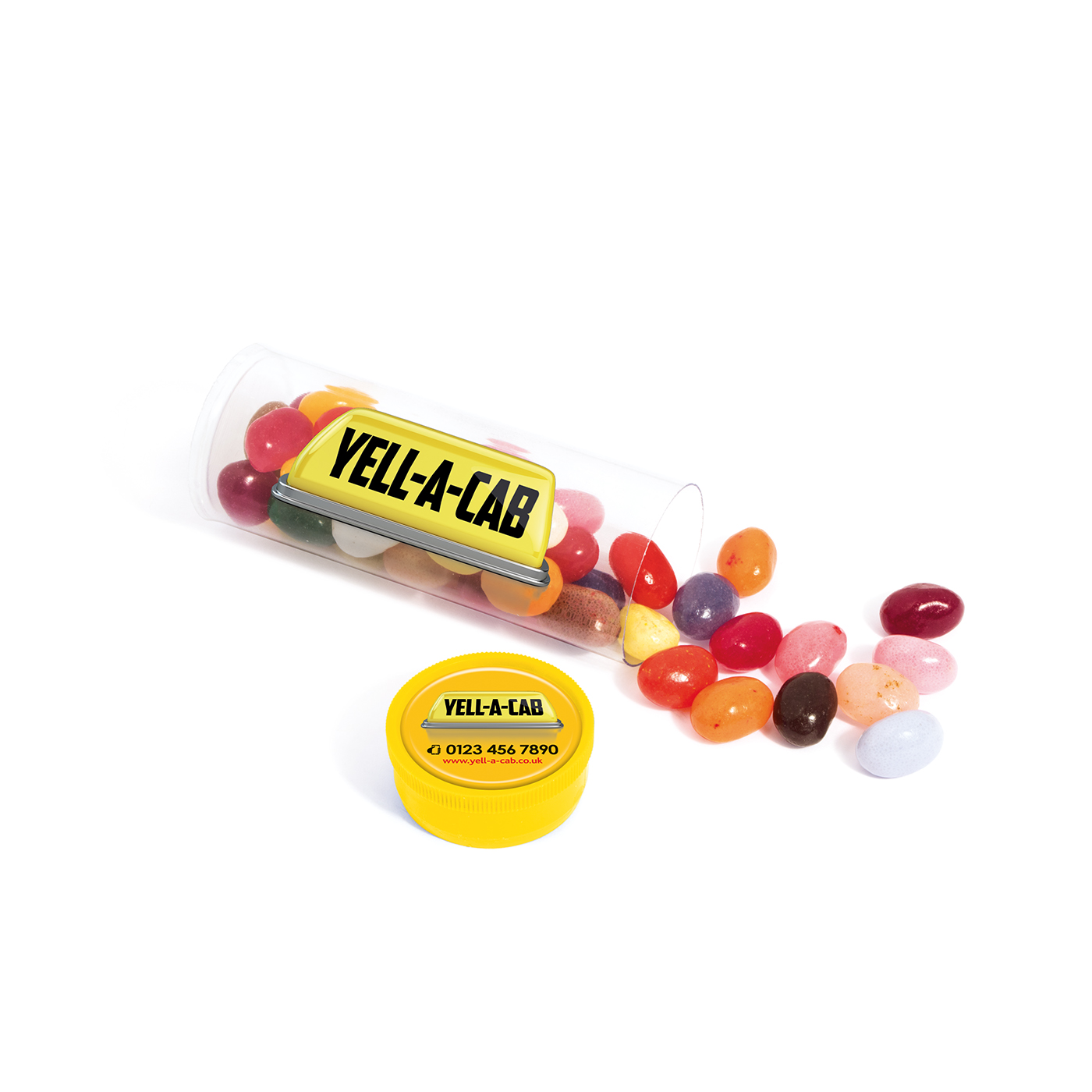 Clear Tube Midi - The Jelly Bean Factory®