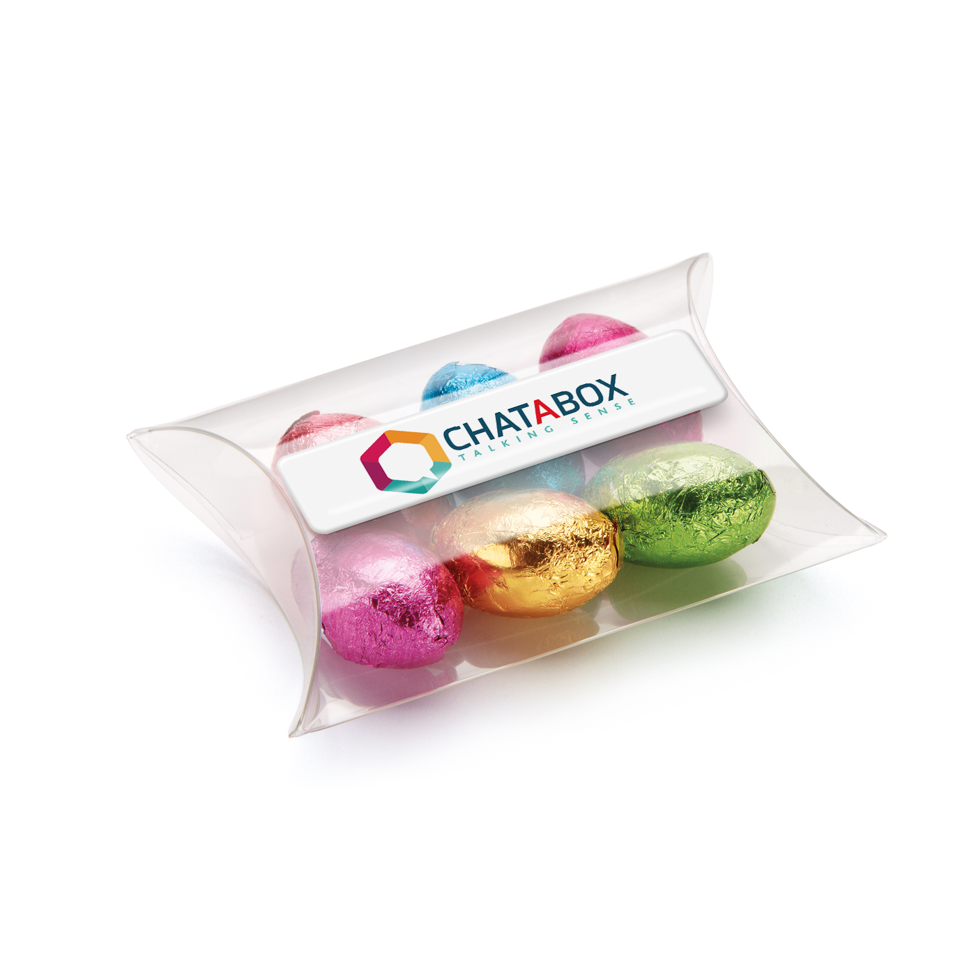 Large Pouch - Foiled Chocolate Eggs