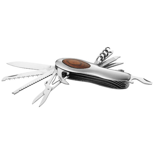 Semmy 15-Function Pocket Knife - Silver