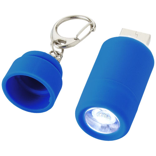 Avior Rechargeable Led Usb Keychain Light - Light Blue