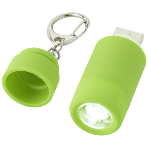 Avior Rechargeable Led Usb Keychain Light - Green