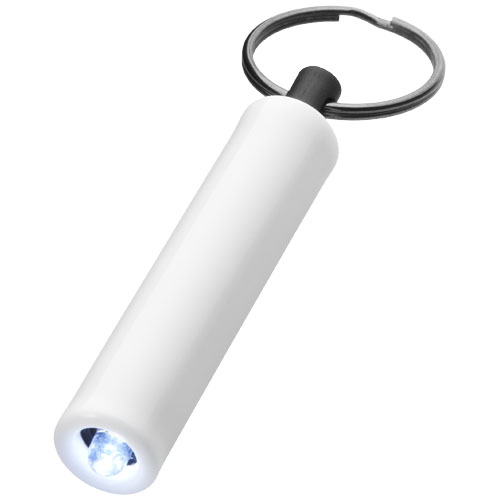 Retro Led Keychain Light - White
