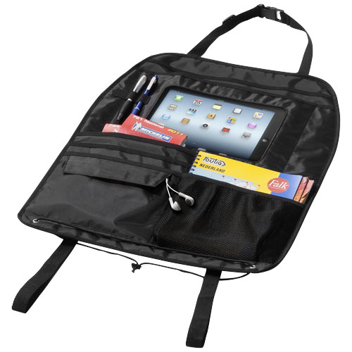 Stac Milly Back Seat Organiser With Tablet Compartment - Black
