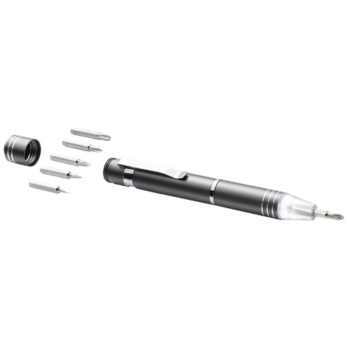 Duke 7-Function Screwdriver Set - Grey