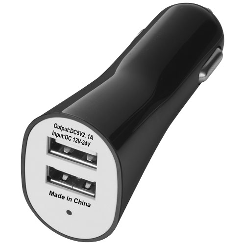 Pole Dual Car Adapter - Black