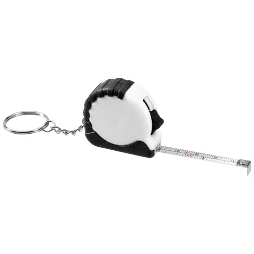 Habana 1 Metre Measuring Tape With Keychain - White