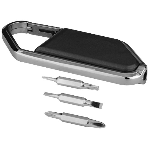Re-Pear Screwdriver Carabiner Kit - Black, Silver