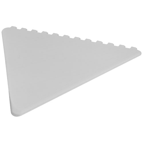 Frosty Triangular Ice Scraper - White