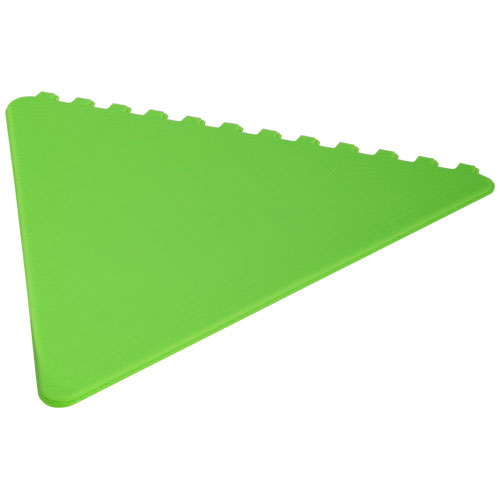 Frosty Triangular Ice Scraper - Lime Green